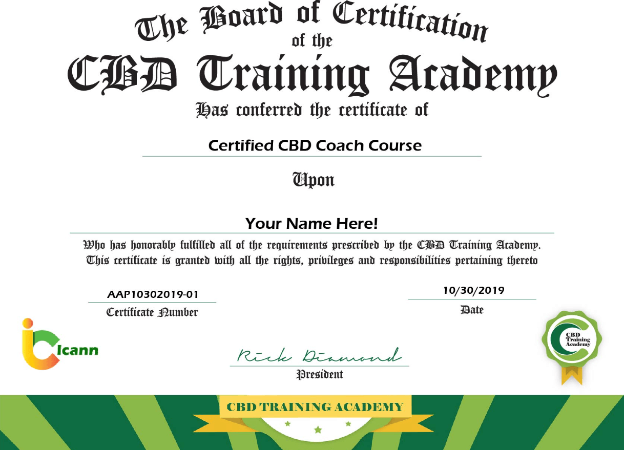 How to Become Cbd Certified