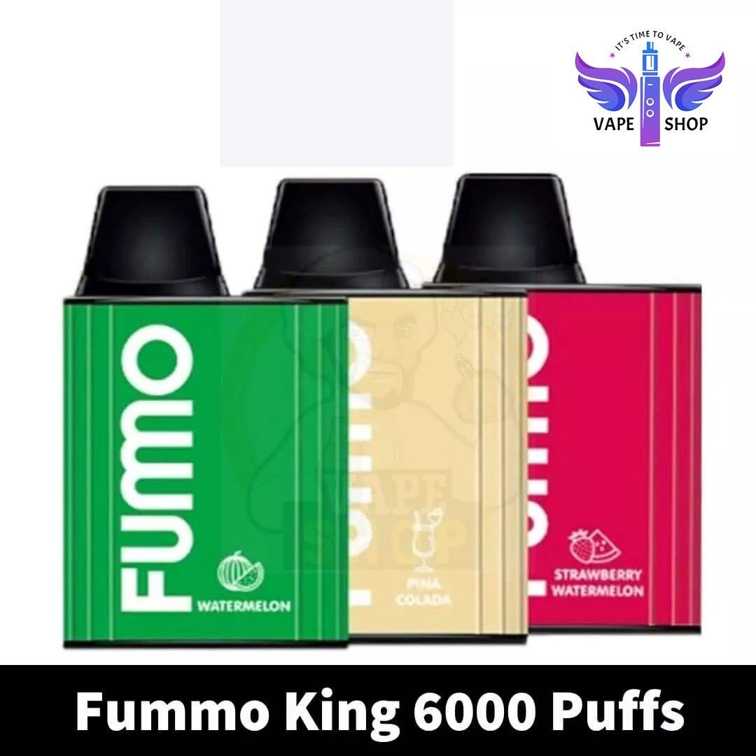 TWO KINGS OF MINTY ICE AND ELEGANCE: AL FAKHER VAPE AND FUMMO KING 6000 PUFFS