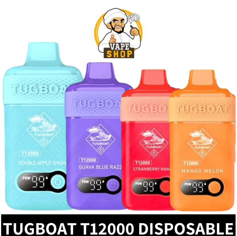 From Sweet and Fruity to Icy Mint: Exploring Every Flavor in the Tugboat 12000 Puffs Lineup